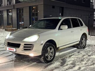 2008 Porsche Cayenne I Рестайлинг (957), белый, 1300000 рублей, вид 1