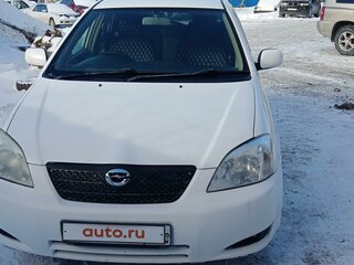 2002 Toyota Corolla Runx IX (E120, E130), белый, 550000 рублей, вид 1