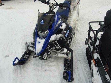 2008 Yamaha FXNytro, синий, 729000 рублей, вид 3