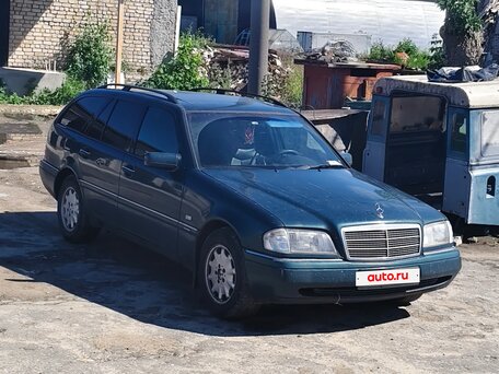 1997 Mercedes-Benz C-Класс 180 I (W202), зелёный, 235000 рублей, вид 3
