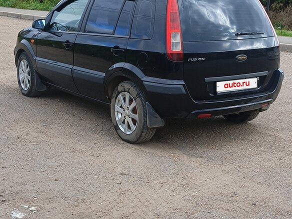 2008 Ford Fusion I Рестайлинг, чёрный, 350000 рублей - вид 4