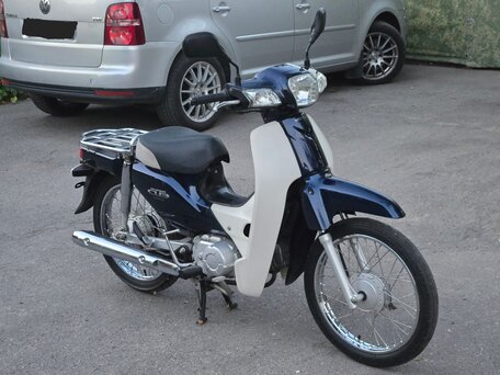 2014 Honda Super Cub, синий, 255000 рублей, вид 2
