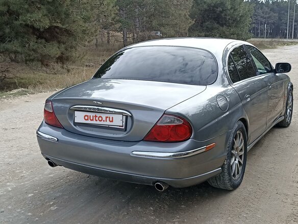 2003 Jaguar S-Type I, серый, 550000 рублей - вид 2