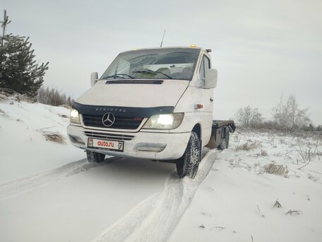 2001 Mercedes-Benz Sprinter, белый, 1622929 рублей, вид 1