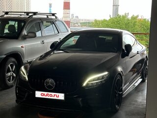 2018 Mercedes-Benz C-Класс AMG 43 AMG IV (W205) Рестайлинг, чёрный, 4350000 рублей, вид 1