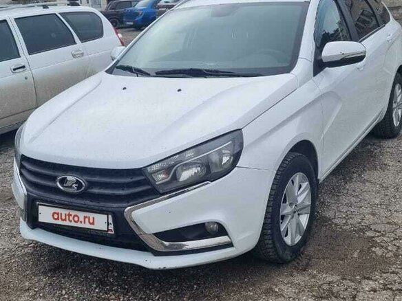 2018 Lada (ВАЗ) Vesta SW I, белый, 980000 рублей - вид 2