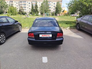 2005 Hyundai Sonata ТагАЗ IV (EF) Рестайлинг, чёрный, 349999 рублей, вид 2