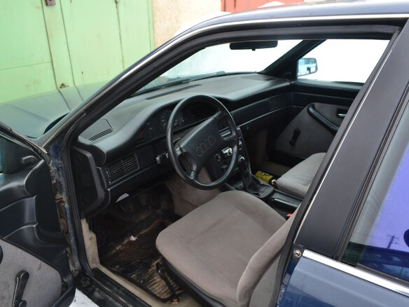 1988 Audi 100 III (C3) Рестайлинг, фиолетовый, 175000 рублей - вид 6
