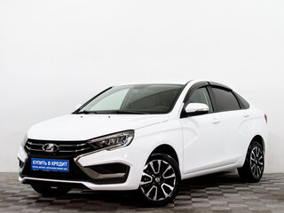 2024 Lada (ВАЗ) Vesta I Рестайлинг (NG), белый, 1599000 рублей, вид 3