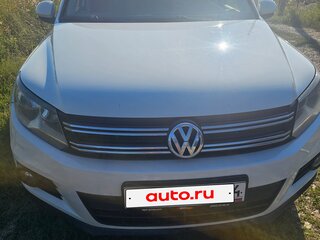 2014 Volkswagen Tiguan I Рестайлинг, белый, 1100000 рублей, вид 2