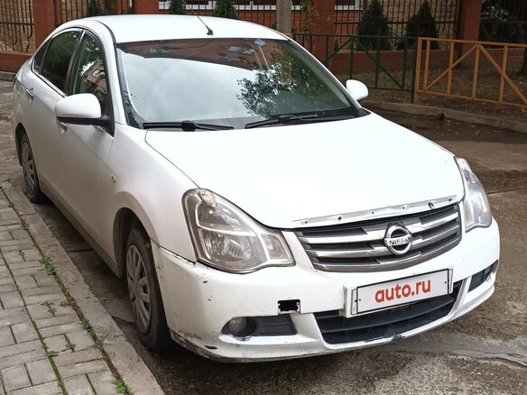 2017 Nissan Almera III (G15), белый, 250000 рублей - вид 2