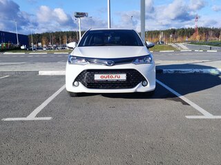 2015 Toyota Corolla Fielder XI (E160, E170, E180) Рестайлинг 1, белый, 1475000 рублей, вид 1