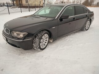 2004 BMW 7 серии 730i IV (E65/E66), чёрный, 1650000 рублей, вид 1