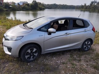 2016 Honda Fit III, серебристый, 810000 рублей, вид 5