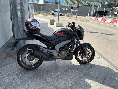2017 Bajaj Dominar 400, чёрный, 350000 рублей, вид 4