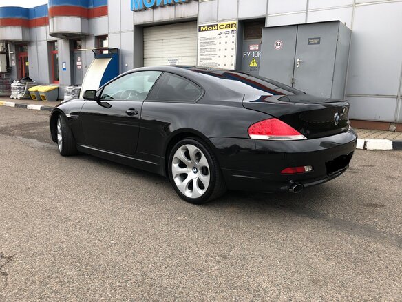 2007 BMW 6 серии 650i II (E63/E64), чёрный, 2250000 рублей - вид 6