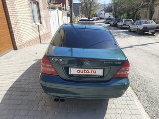 2000 Mercedes-Benz C-Класс 200 II (W203), зелёный, 720000 рублей, вид 5