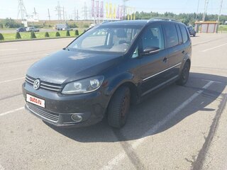 2012 Volkswagen Touran I Рестайлинг 2, чёрный, 828548 рублей, вид 1