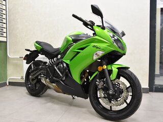 2012 Kawasaki ER-6F (Ninja 650R), зелёный, 485000 рублей, вид 2
