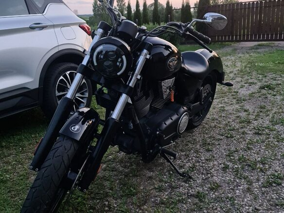 2007 Victory Vegas, чёрный, 509429 рублей - вид 1