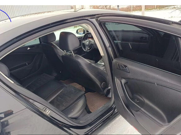 2007 Volkswagen Passat B6, чёрный, 1000100 рублей - вид 11