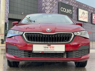 2021 Skoda Rapid II, красный, 1857000 рублей, вид 4