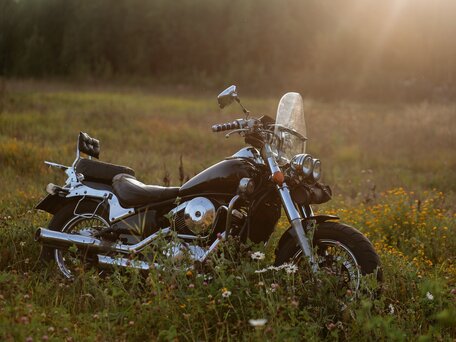 1996 Kawasaki VN400 Vulcan, синий, 360000 рублей, вид 1