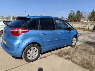 2010 Citroen C4 Picasso I, голубой, 600000 рублей, вид 2
