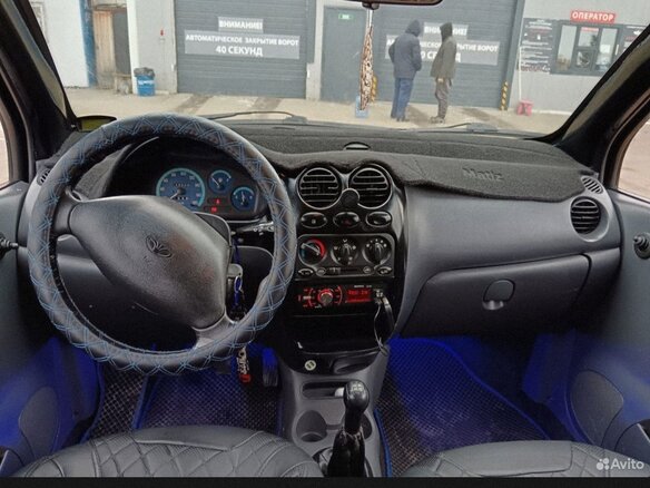 2008 Daewoo Matiz I Рестайлинг, пурпурный, 240000 рублей - вид 3