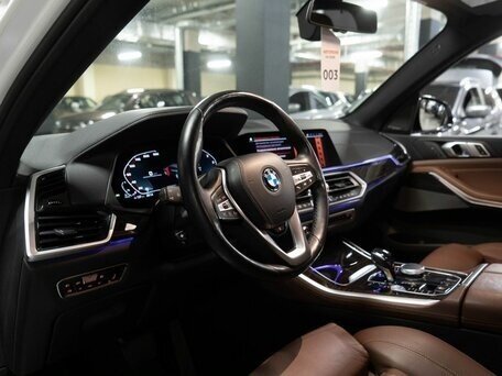 2019 BMW X5 30d IV (G05/G18), белый, 5000000 рублей - вид 8