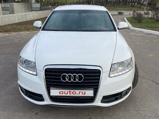 2010 Audi A6 III (C6) Рестайлинг, белый, 1370000 рублей, вид 1