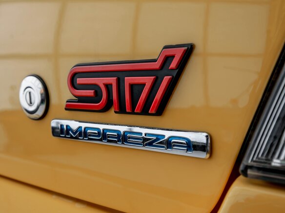 2004 Subaru Impreza WRX STi II Рестайлинг 1, жёлтый - вид 12
