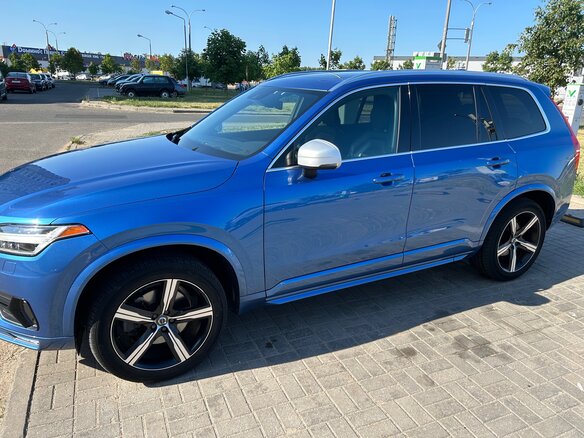 2017 Volvo XC90 II, синий, 2600000 рублей - вид 12