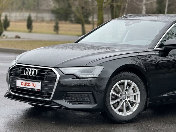 2019 Audi A6 40 TDI V (C8), чёрный, 2600000 рублей
