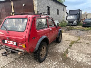 1992 Lada (ВАЗ) 2121 (4x4) I, красный, 250000 рублей, вид 4