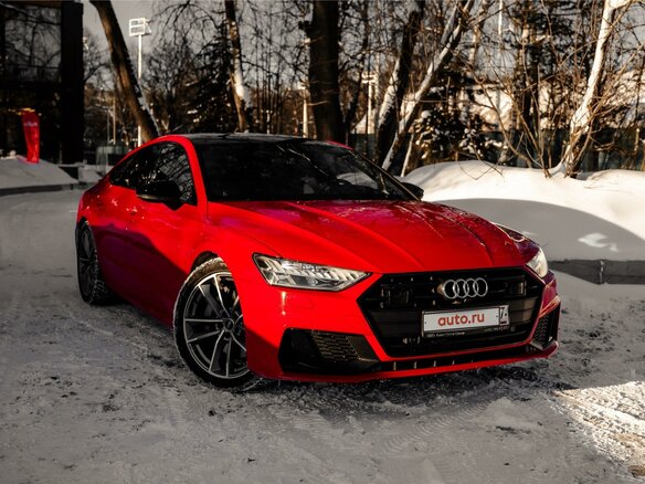 2019 Audi A7 55 TFSI II (4K), красный, 5249999 рублей - вид 1
