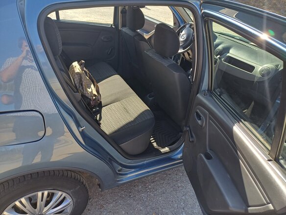 2012 Renault Sandero I, синий - вид 20
