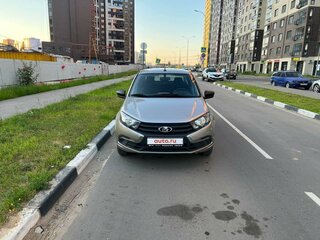 2020 Lada (ВАЗ) Granta I Рестайлинг, серый, 1976362 рублей, вид 2