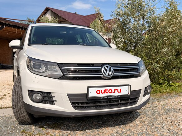 2015 Volkswagen Tiguan I Рестайлинг, белый