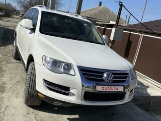 2008 Volkswagen Touareg I Рестайлинг, белый, 1500000 рублей, вид 2