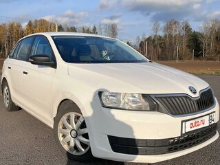 2017 Skoda Rapid I Рестайлинг, белый, 860000 рублей, вид 3
