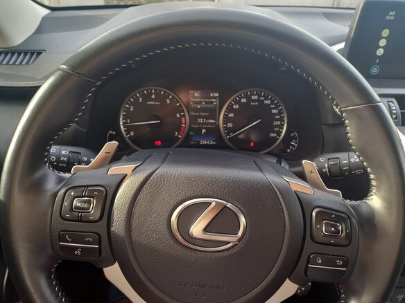 2020 Lexus NX 200 I Рестайлинг, серый, 3650000 рублей - вид 9