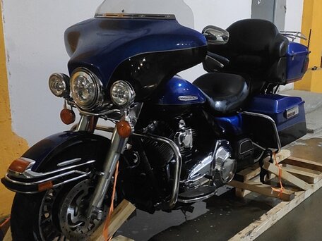 2010 Harley-Davidson Electra Glide, синий, 1150000 рублей, вид 1