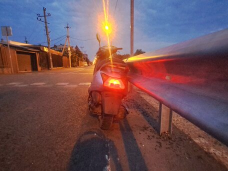 1999 Honda Lead 100, серый, 95000 рублей, вид 5