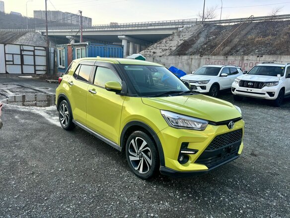 2020 Toyota Raize I, жёлтый, 1610000 рублей - вид 4