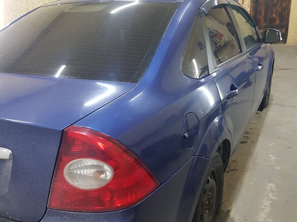 2008 Ford Focus II Рестайлинг, синий, 355000 рублей - вид 8
