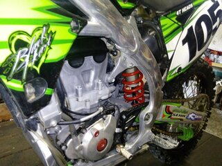 2009 Kawasaki KX 450, зелёный, 525000 рублей, вид 1