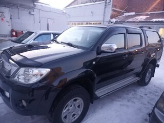 2011 Toyota Hilux VII, чёрный, 2100000 рублей, вид 1