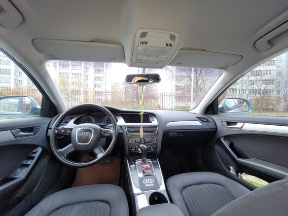 2008 Audi A4 IV (B8), голубой, 1250000 рублей - вид 8