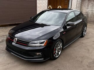2017 Volkswagen Jetta GLI VI Рестайлинг, чёрный, 1859416 рублей, вид 2
